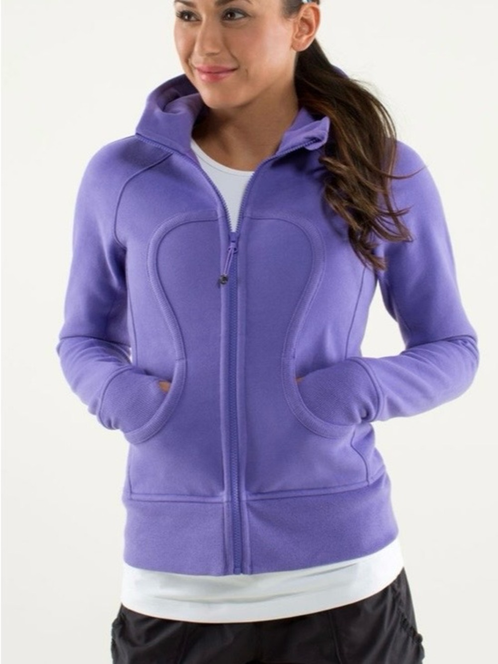 Lululemon Full zip scuba size 12